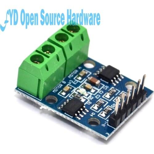 H-bridge motor drive module HG7881 double motor-driven instead L9110