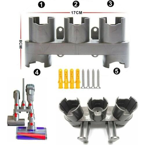 Plastic Storage Rack Wall Mount Docking Station Organizer Holder Space Saver Bracket For Dyson V7 V8 V10 Vacuum Cleaner