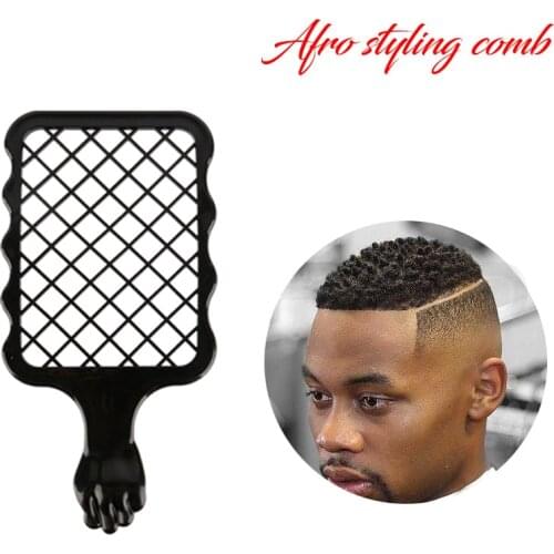 Afro Styling Comb Professional Curly Hair Dirty Braid Comb Perm Style Wet and Dry Fluffy Styling Comb Hairdressing Tool