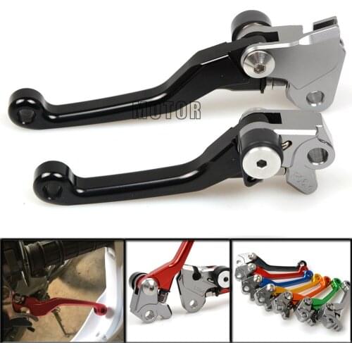 Brake And Clutch Levers CNC Aluminum Motorcycle Dirt Bike Pivot Handlebar Lever For Honda CRF250R CRF450R 2004 2005 2006