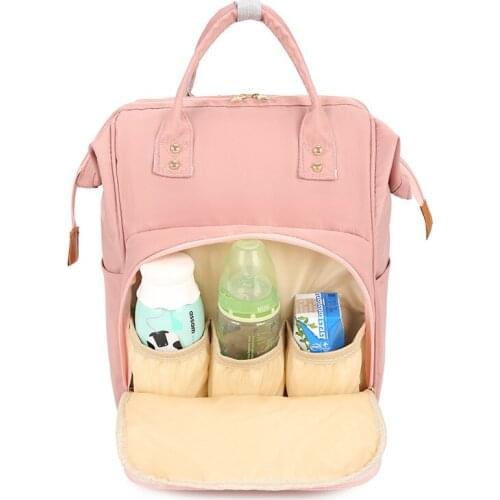 New embroidered nylon cloth multifunctional Mommy bag large capacity Baoma out backpack double shoulder mother and baby backpack