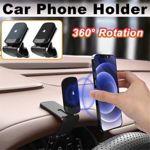 1 PC New Upgrade Car Phone Holder Mobile Phone Holder Stand In Car Magnetic GPS Mount Support