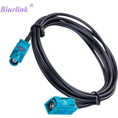 Biurlink Car Antenna Extend Fakra Cable Adapter Fakra Port for VW Ford Peugeot Ford