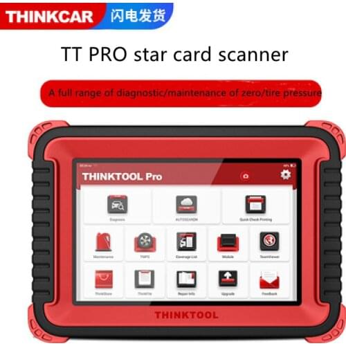 Star card thinktool pro automobile fault detector maintenance zero meter diagnostic instrument multi-language version