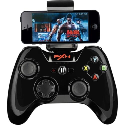 Wireless Bluetooth Game Controller MFi Gamepad Certified Joystick with Vibration & Pressure Sensor for IOS Smartphone/Tablet PC