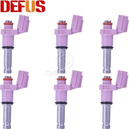 6pcs Fuel Injectors Nozzle Oem 23250-31070 for LEXUS 2007-2015 IS350 GS350 GS450H 3.5L 5.0L Car Injectors Injection Replacement