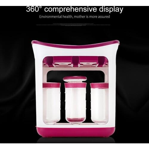 Baby Food Maker Squeeze Organic Food Machine Kids Fresh Fruit Juice Feeding Containers Storage Bags For Newborn Infant Pouches