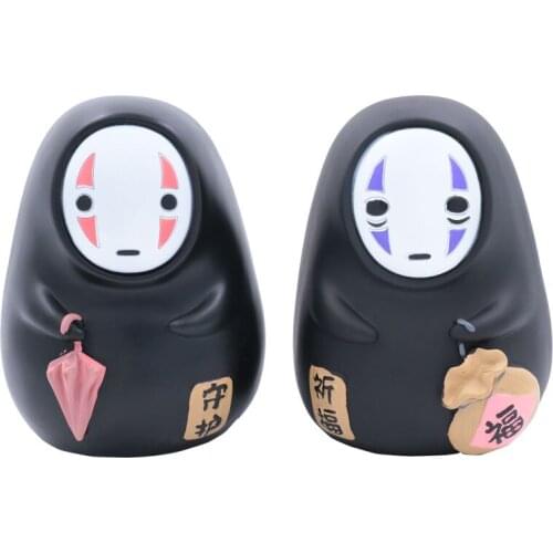 Faceless Men Money Box Lovely Cartoon Anti-Wrestling Coin Piggy Bank Creative Birthday Gift Toys for Children Home Decoration