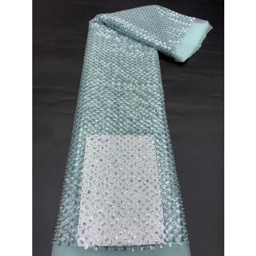 Hot-selling classic sequined plum blossom with beaded tulle embroidery, suitable for fashionable ladies' skirts 5y