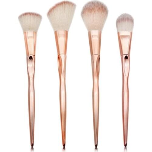 Waylike Makeup Brushes 4/8 PCS Eye Makeup Brush Set Eyeshadow Blending Eyebrow Brush Natural Hair Cosmetic Tools Kit Essential