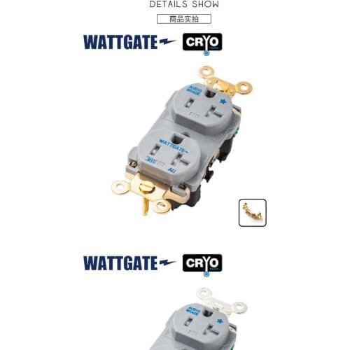 Original American WattGate 381 Gold Silver Rhodium Series Wall Insert Frozen Edition