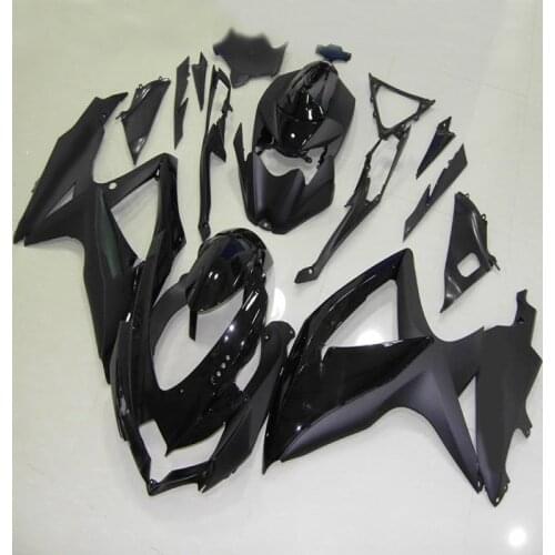 Full black Fairing Kit ABS Bodywork Fairing Kit for SUZUKI GSX-R 600 750 2008 2009 2010 GSXR 08 09 10 K8