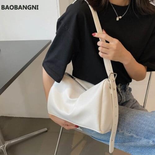Simple Solid Color PU Leather Bucket Crossbody Bags for Women Summer Fashion Shoulder Handbags and Purses Green