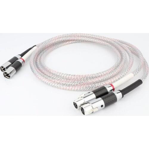 Nordost Valhalla Series XLR Balanced Interconnect Cable With Carbon Fiber XLR Plug Male to Female Audio Balanced Cord