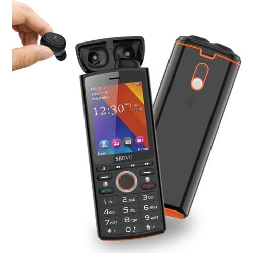 SERVO R25 Bluetooth Music Cellphone 2.8" SC6531CA Phone Power Bank Music Speaker Multifunction 6000mAh Mobile Phone