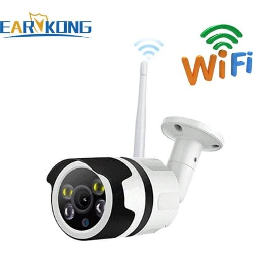 Network Wifi & WLAN IP Camera, Outside Waterproof Street Camera, compatible with Android & IOS Phone APP, 720P & 1080P option