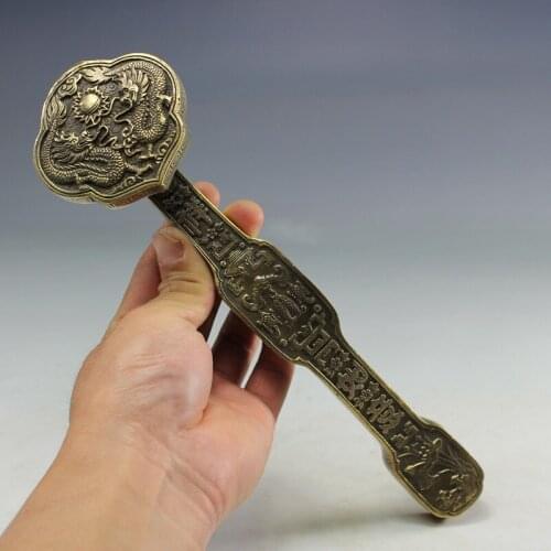 Ruyi Sculpture, Metal Crafts, Bronze Decorations, Home Decorations, Feng Shui Decorations, Holiday Gifts,small Sculptures