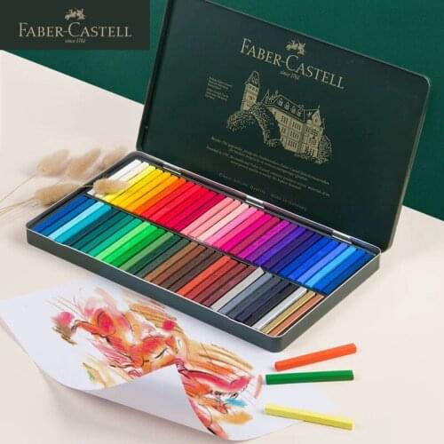 FABER CASTELL 1285 Profession Toner/Powder Stick/Pastel/Chalk/Crayon/Pen 12/24/36/60 Colors Solid Pigment FINEST ARTISTS QUALITY