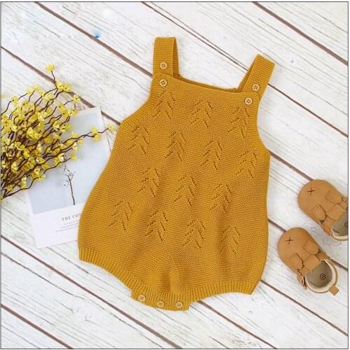 Toddler Boy Girl Sweaters Sleeveless Knitted Baby Bodysuit Warm Autumn Spring Clothes Newborn Baby Outfits Kids Sweaters Tops