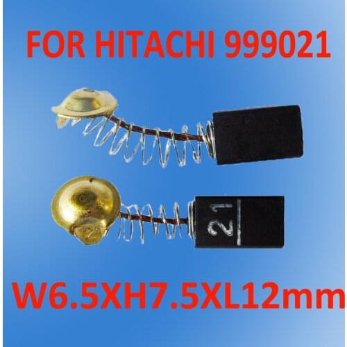 Carbon Brushes For Hitachi 6.5X7.5X12mm 999021 Grinder Drill Sander Planer