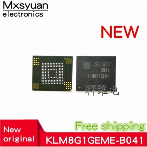 2pcs~10pcs/LOT KLM8G1GEME LM8G1GEME-B041 FBGA153 New original Memory chip In Stock