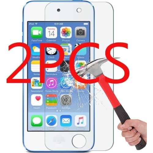 2PCS 9H Clear 2.5D for iPod Touch 5 6 Tempered Glass Screen Protector On The for iPod Touch5 Touch6 Protective Film Glass Guard