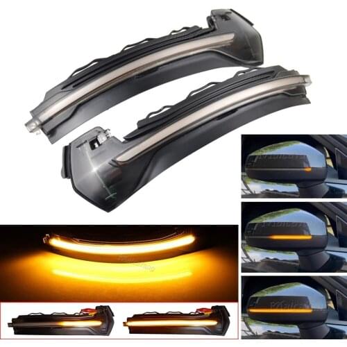 Dynamic Turn Signal Light Flashing Water Side Mirror Indicator Blinker for Audi A3 S3 8V RS3 2014 2015 2016 2017 2019 2020