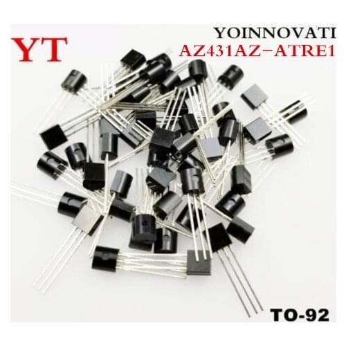 50pcs/lot AZ431AZ-ATRE1 AZ431AZ AZ431 VREF SHUNT ADJ TO92 IC Best quality