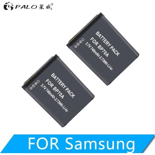 BP-70A rechargable battery camera battery for SAMSUNG AQ100 DV150F ES65 ES67 ES70 ES71 ES73 ES74 ES75 ES80 MV800
