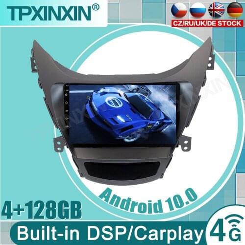 Android 10 For Hyundai Elantra Avante I35 2011-2016 Multimedia Player 2 din GPS Navigaion dvd Stereo Head unit