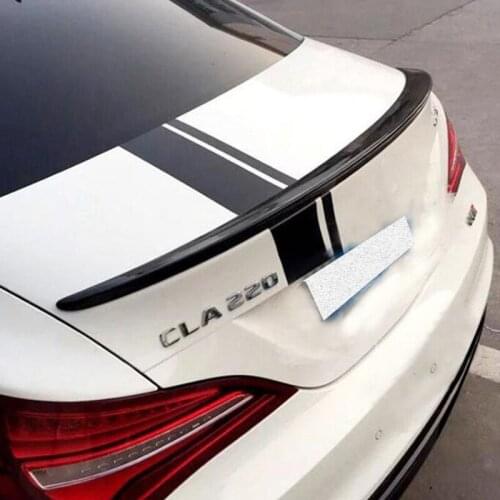 FOR New Old Benz CLA W117 Car Accessory Spoiler CLA180 CLA200 CLA220 CLA260 2013-20 ABS Car Trunk Rear Lip Spoiler Wings