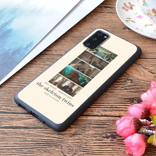 For Samsung Galaxy Skeleton Twins Indie Movie Style Poster Minimalist Print Soft Matt Phone Case