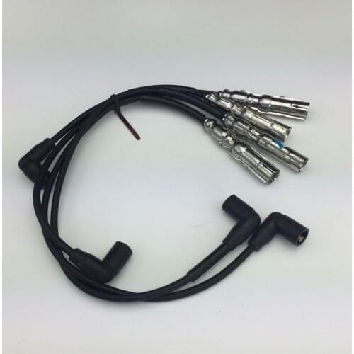 4 Pieces for VW Passat B5 2.0 Polo 1.6 Touran 2.0 High Pressure Damping Ignition Line Cable Wire 06A 035 255 C