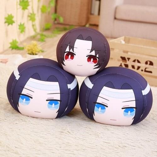 Mo Dao Zu Shi Humanoid Doll Pillow Wei Wuxian LanWangji Cartoon Figure Ornament Bolster Pillow Anime Around