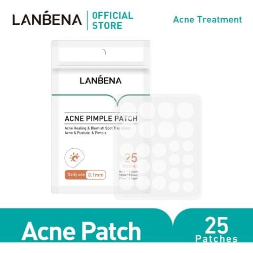 LANBENA Acne Pimple Patch Daily Use Face Mask Invisible Acne Stickers Blemish Treatment Acne Master Beauty Tool Skin Care 25pcs