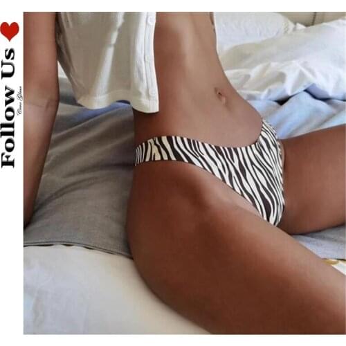 Leopard Sexy Underwear Fitness Sports Hip Lifting Satin Panties Thong Low Waist Daily Gym Tiger Pattern Seamless Briefs