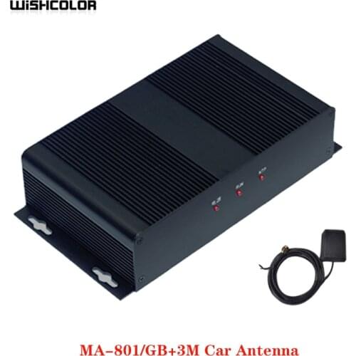 Wishcolor MA-801/GB Desktop NTP Server Network Time Server + 3M/9.8FT Car Antenna For GPS Beidou Time Service