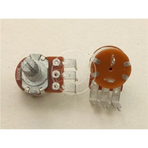 Original New 100% 149 Type bent foot potentiometer with switch B1K 2K-10K 20K 50K 100K 250K 500K handle length 15MM