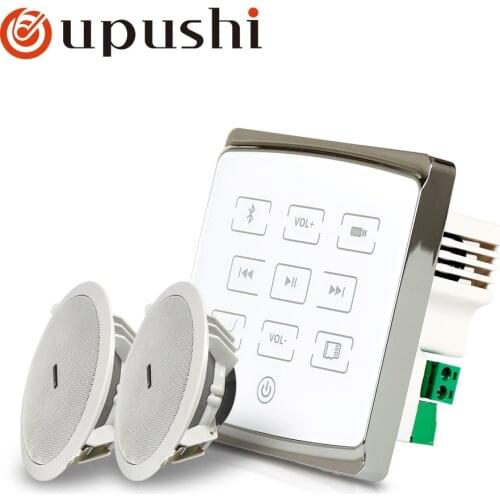Oupushi Best Seller A1+CE502 Wall Amplifier With Ceiling Speaker Package For Background Music Sound System
