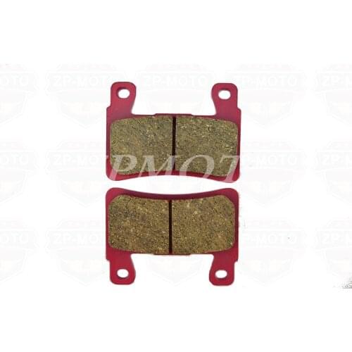 High-Quality CARBON CERAMIC ROAD BRAKE PADS For HONDA CBR 900RR/929RR/954RR 98-03 RVT 1000 R(RC51) 00-06 (Front)