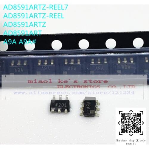 [10pcs]100%New original: AD8591ARTZ-REEL7 AD8591ARTZ-REEL AD8591ARTZ AD8591ART AD8591A AD8591 A9A A9A# - IC OPAMP GP 1 CIRCUIT