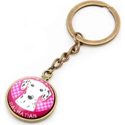 2019 Fashion Women Pet Dog Key Chain Chihuahua Jack Russell Terrier Key Ring DIY Charm Pendant Lovely Keychain Car Keyring Gift