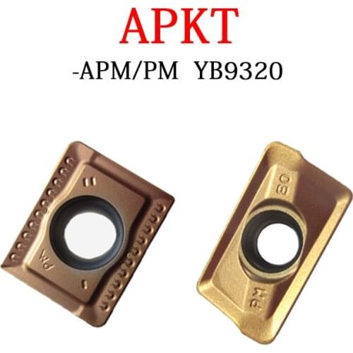 APKT APKT11T312 APKT11T308 APKT11T320 APKT150412 APKT160408 APKT160416 APKT160420 APKT160424 APM PM YB9320 CNC Milling Inserts