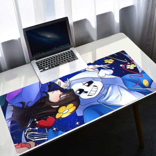Undertale Sans Frisk Mouse Pad Large PC Gamer Computer Keyboard Gaming Accessories Carpet CS GO LOL Overwatch Desk Mat Mousepad