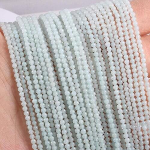 Natural Stone Beads Bright Jades Stone Loose Spacer Beaded for Jewelry Making Beads DIY Necklace bracelet accessories Wholesale