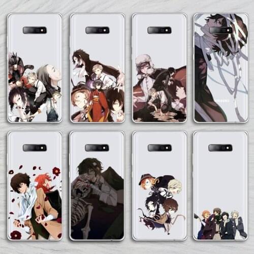 Anime bungou stray dog Dazai Phone Case Transparent for Samsung A71 S9 10 20 HUAWEI p30 40 honor 10i 8x xiaomi note 8 Pro 10t 11