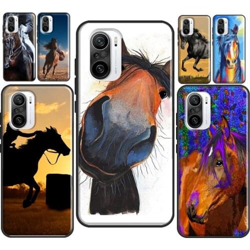 Beautiful Horse For Xiaomi Mi 11 Pro 10T 9T Mi Note 10 Lite A1 A2 A3 Cover For POCO X3 Pro M3 F2 F3 Case