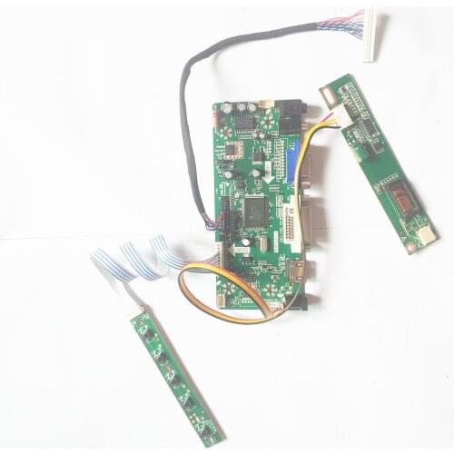 For CLAA154WB08A/N LCD monitor HDMI-Compatible DVI VGA M.NT68676 controller card CCFL LVDS 30Pin 15.4" 1280*800