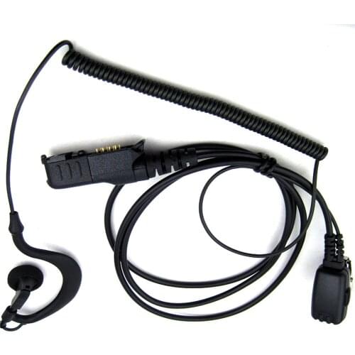 Earpiece Headset for Motorola Walkie Talkie Radio XPR3300 XPR3500 XIR P6620 E8600 XIR P8260 P6600 P8668 Radio Ear Hook Earphone