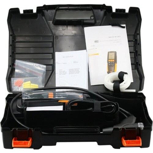 Original Testo 310 Gas Analyzer Measuring Range 0 To 4000 Ppm Flue Gas Combustion Analyzer O2 CO CO2 with Backlit Thermocouple